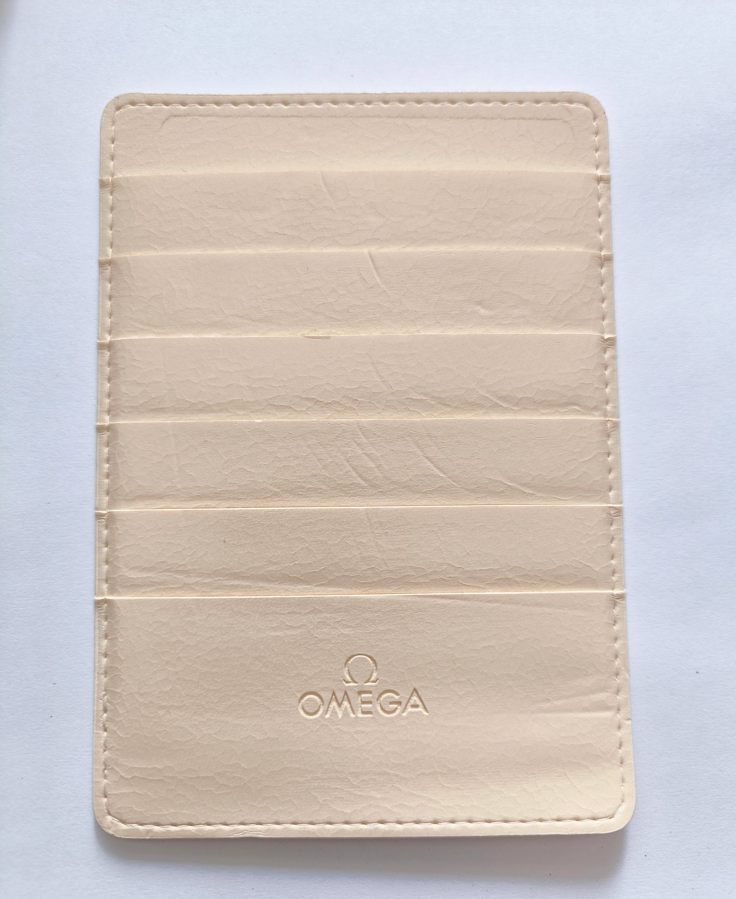OMEGA Original Warranty Card Holder - Swiss Watch Documentation