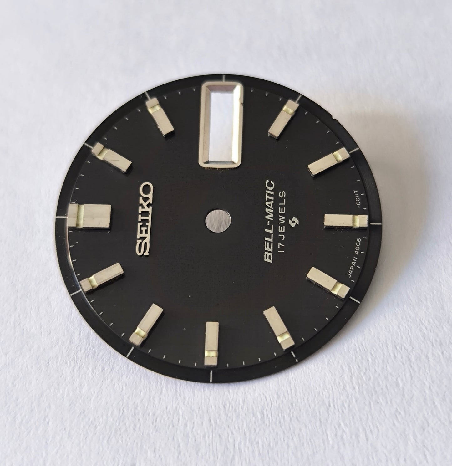 Seiko 4006-6011 Bell Matic Dial Black/Dark Gray