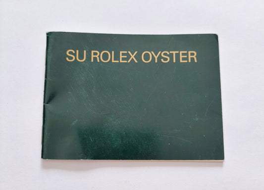 Rolex Oyster Watch Booklet 2002 - Original Collection Manual