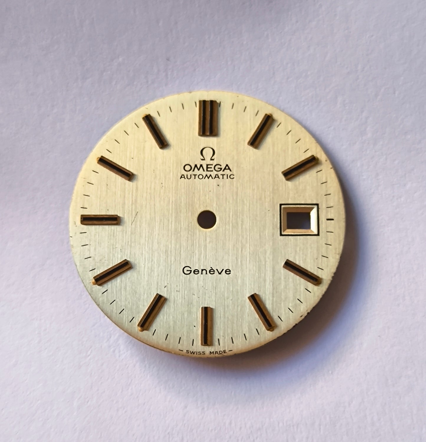 OMEGA Original Dial Champagne Color 29.5mm - Cal. 1481 Automatic Swiss Watch Dial