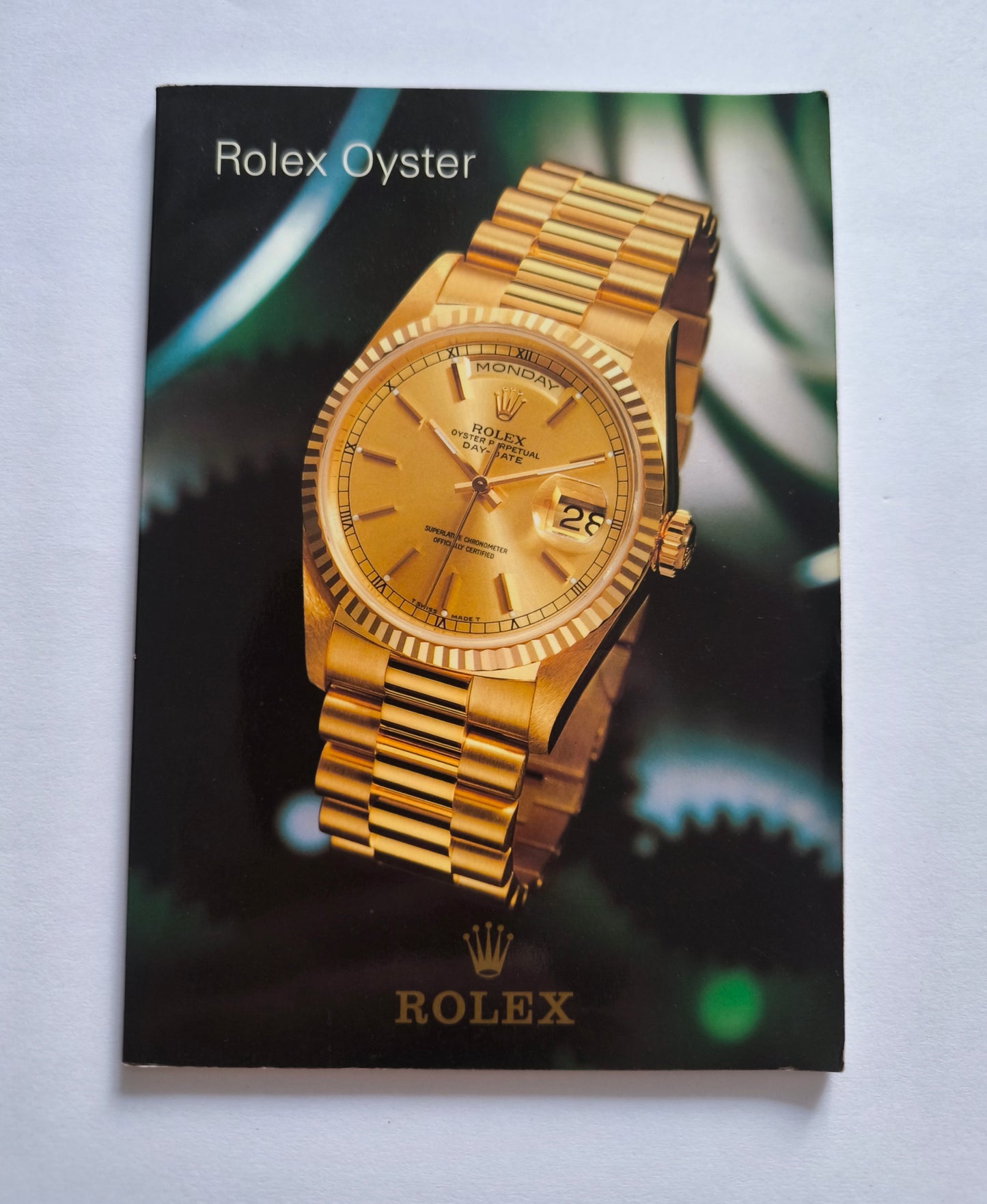 VINTAGE ROLEX OYSTER WATCH CATALOG/BOOKLET 1995