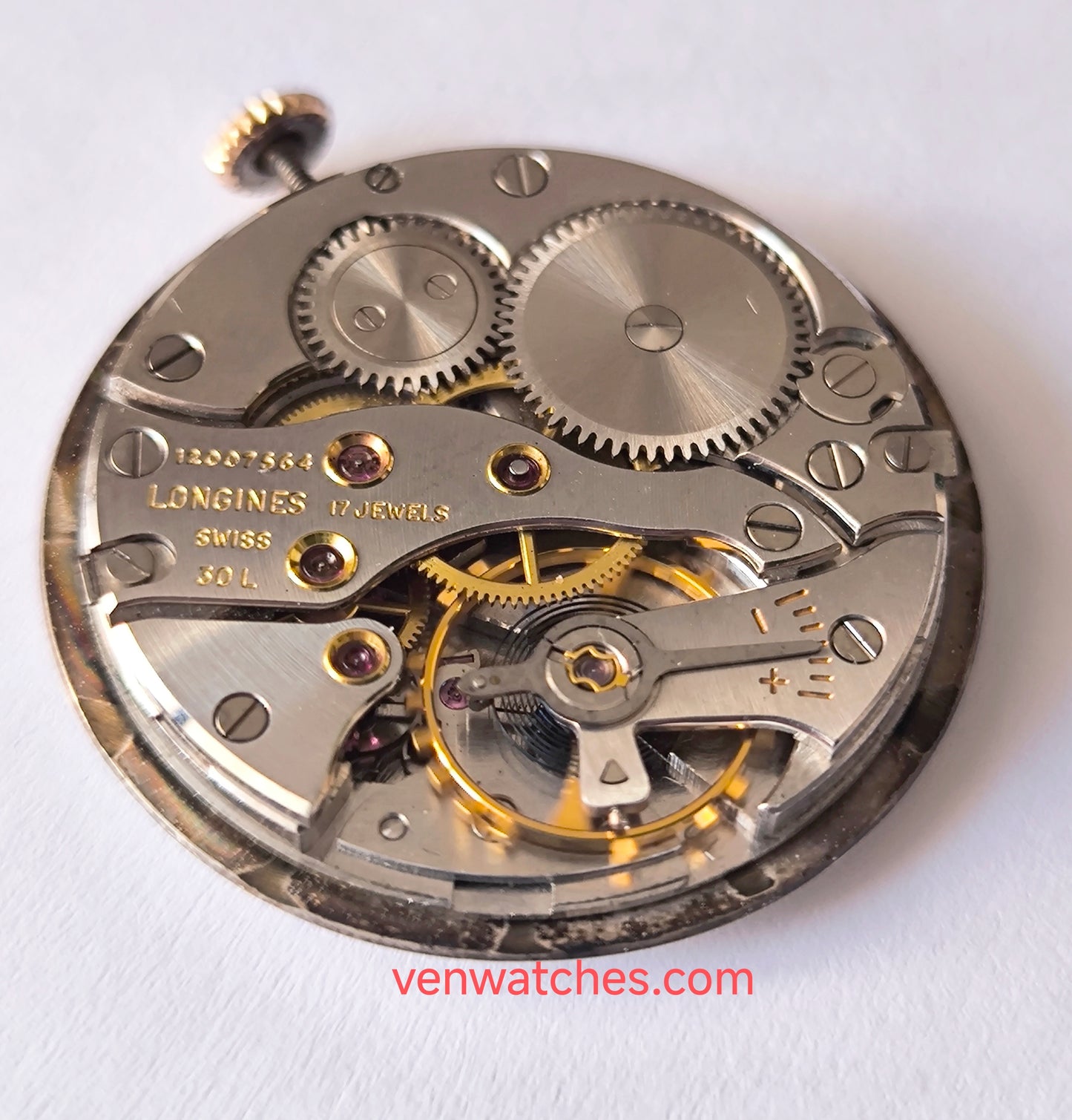 LONGINES Cal. 30L Watch Movement - Dial 33.40mm Swiss Vintage