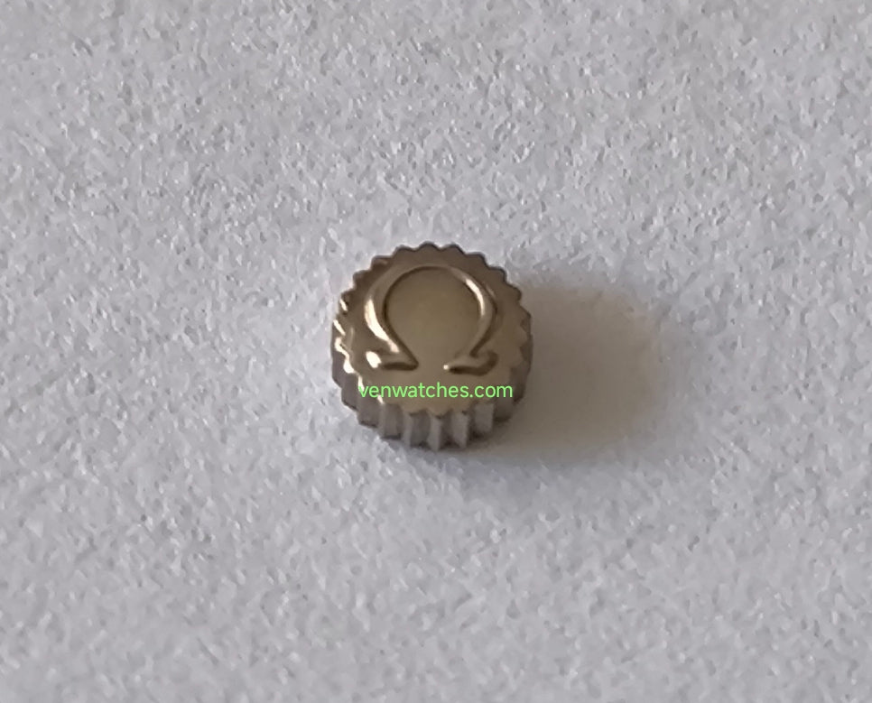 OMEGA Original Crown 3.45mm Stainless Steel - Compact Swiss Crown