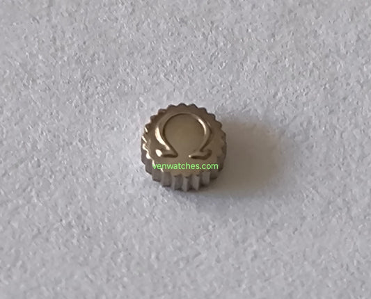 OMEGA Original Crown 3.45mm Stainless Steel - Compact Swiss Crown